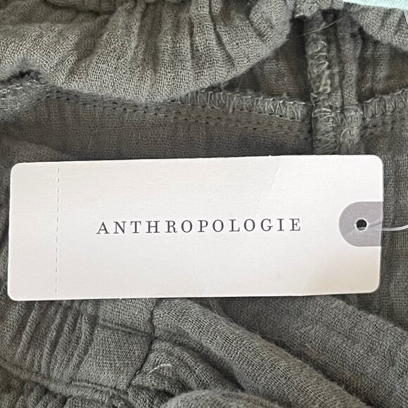 Saturday Sunday Anthropologie Women Wide Leg Pants Size M Goblincore Lounge Boho - Picture 11 of 11